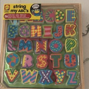 Alex little hands string my abc’s
